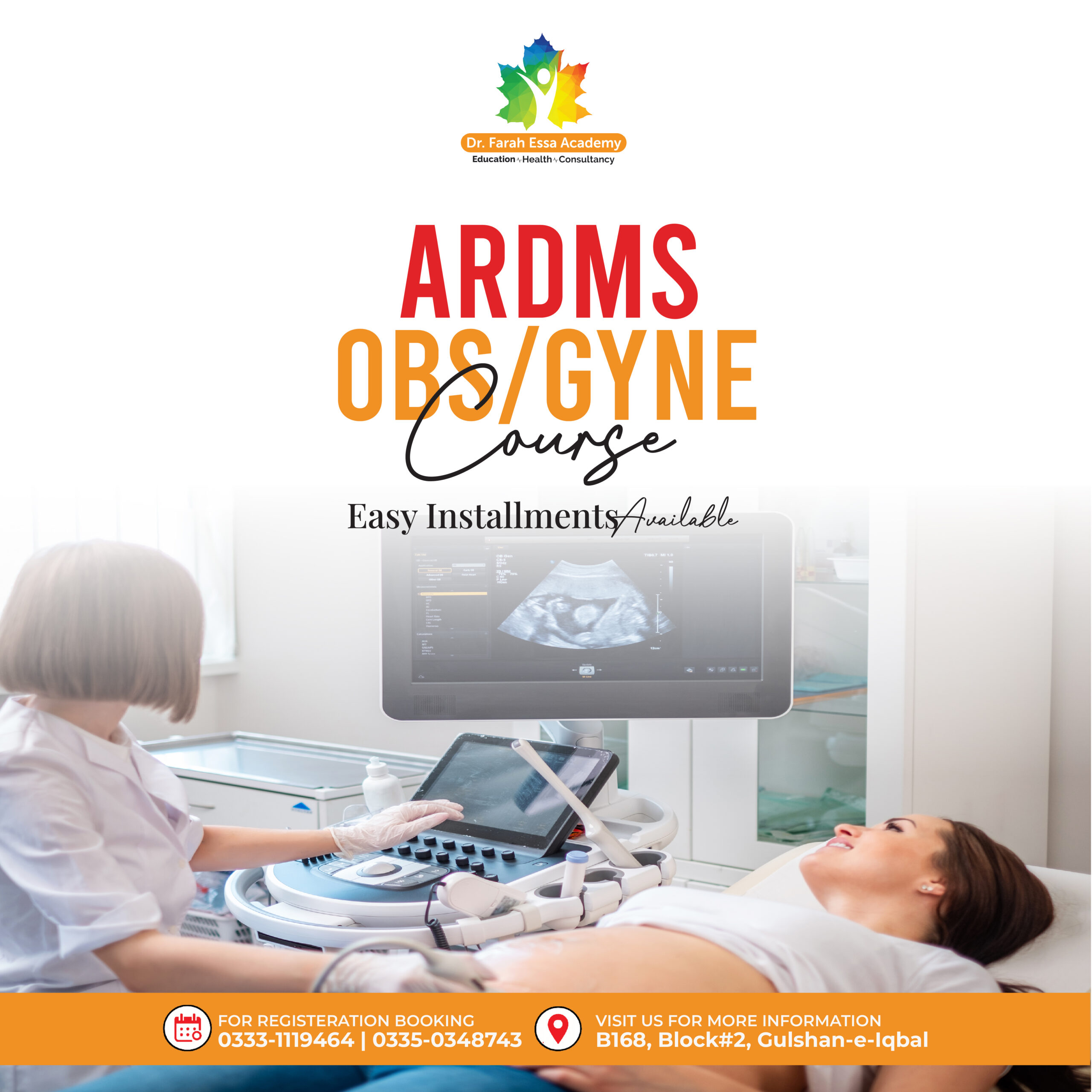 OBS GYNE ARDMS preparation course at Dr. Farah Essa Academy